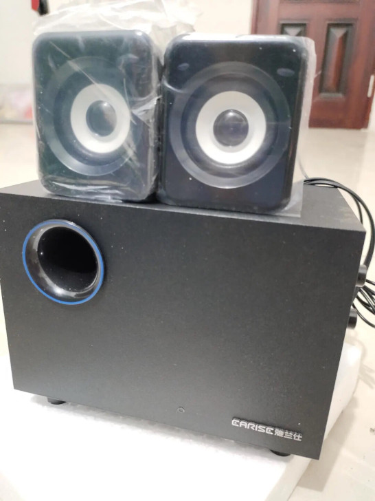雅兰仕Q9木质音响电脑台式家用音箱影响有线...