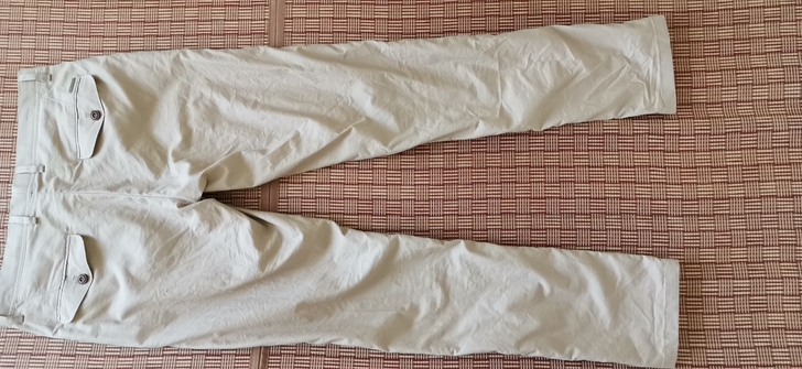 薄款夏季商务休闲修身长裤，33码淡卡其色，...