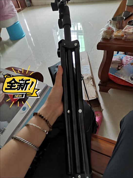 【处理闲置】手机直播支架1.7米拍摄自拍三...