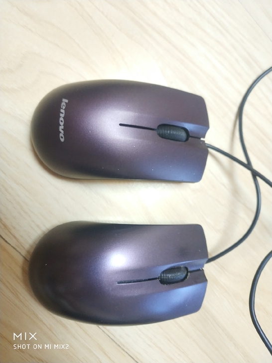 联想（Lenovo）原装有线鼠标 静音鼠标...