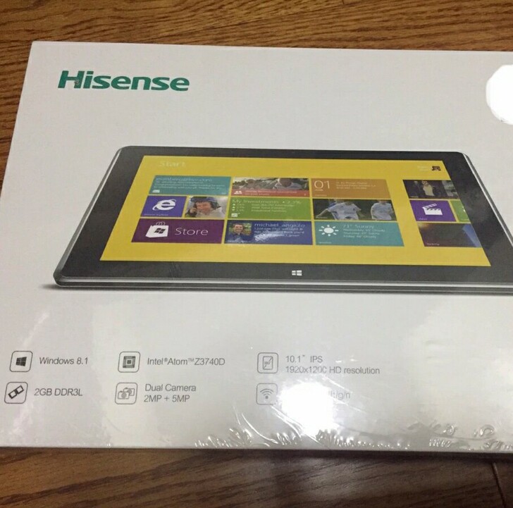 海信x10平板电脑 win8系统 海外版 ...