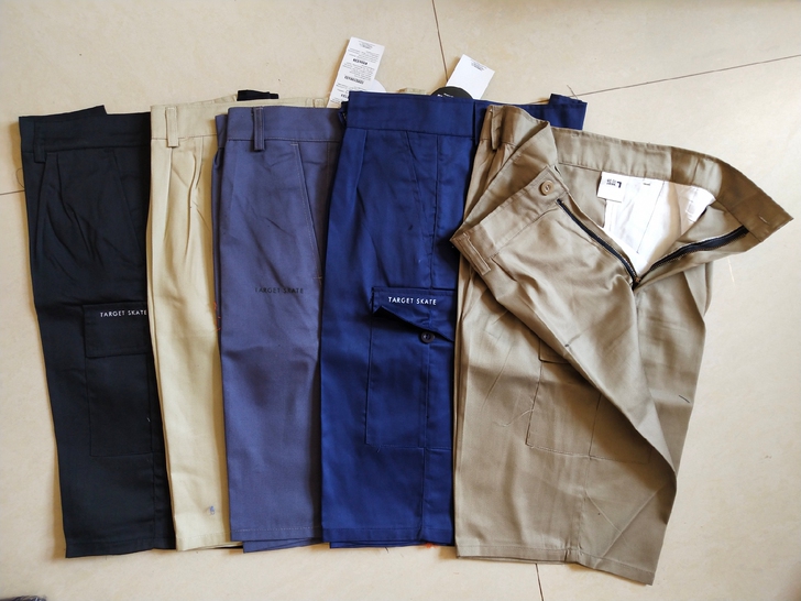 处理!涤棉短裤,金属拉链,有的腿部带侧兜,...