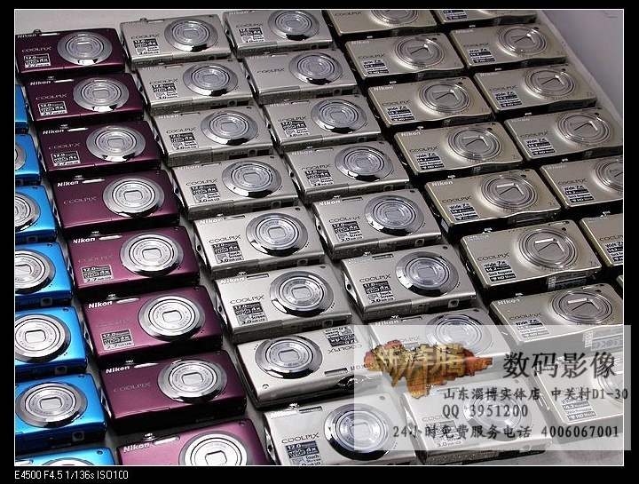 双皇冠 尼康正品数码相机 S6000##a...