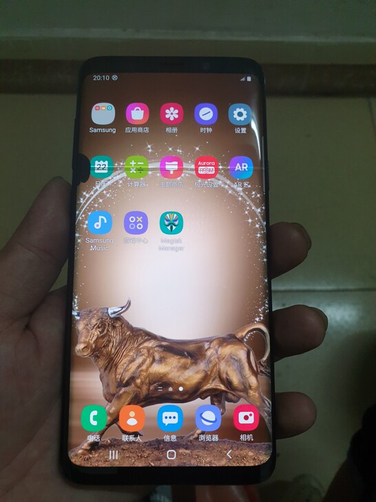 三星s9+韩版刷好国行系统，6+256双卡...