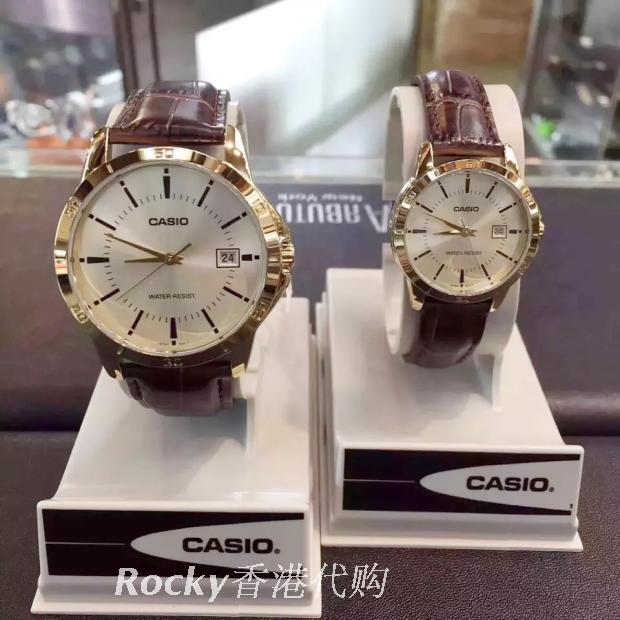 香港代购 Casio卡西欧情侣石英手表 卡...