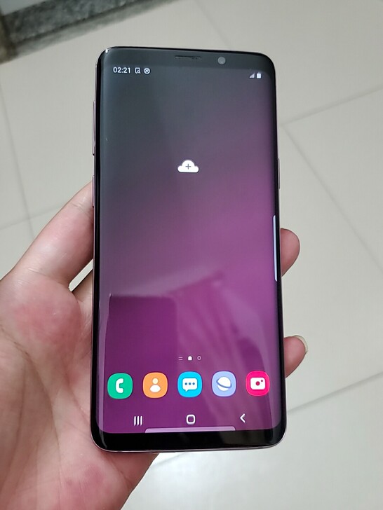 帮家人卖自用三星s9曲屏手机，系统流程，打...