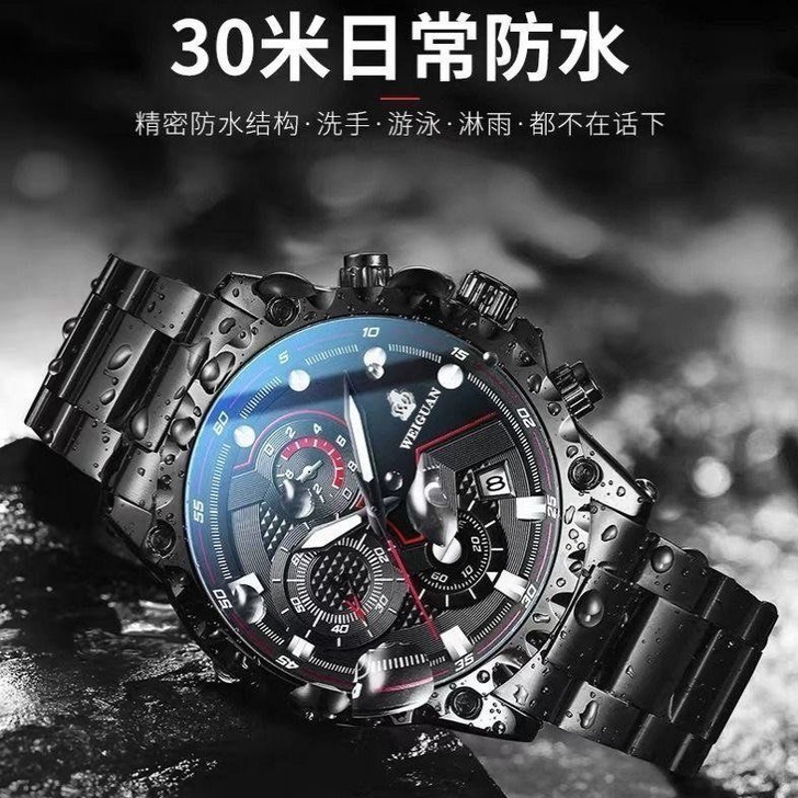 甩卖瑞士正品全自动机械表手表男士韩版潮流夜...