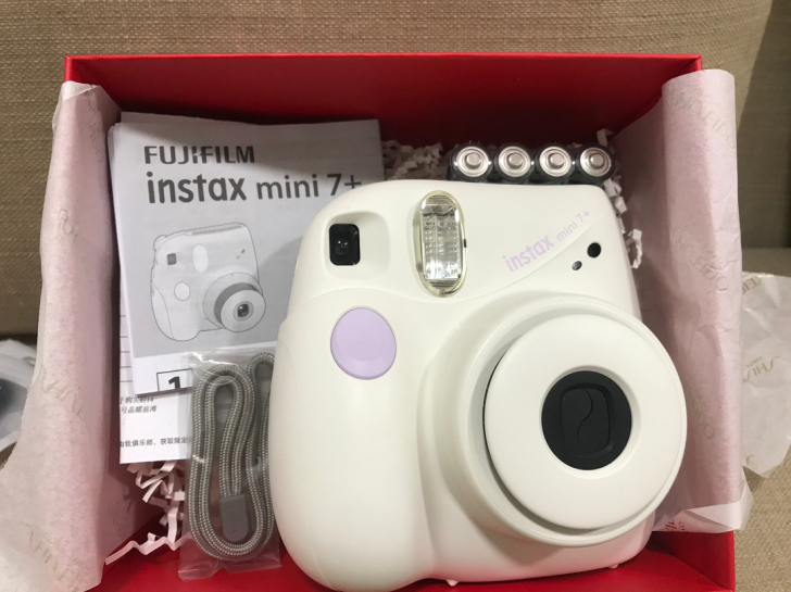 拍立得mini7+，全新富士拍立得mini