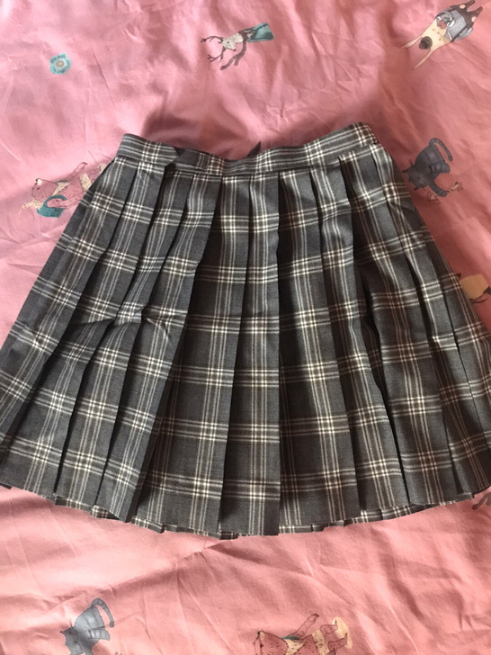 英伦风学生jk群灰白格