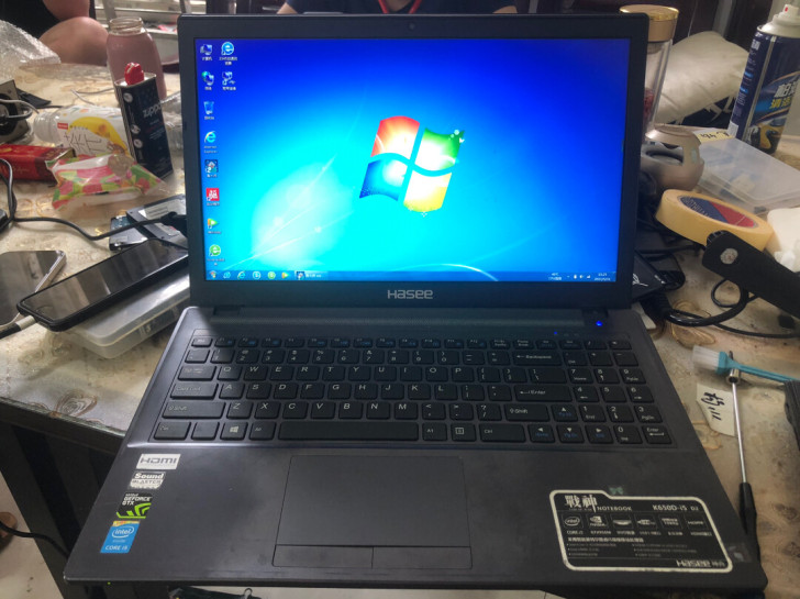 神舟战神K650D四代i5游戏笔记本