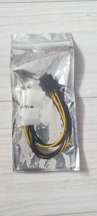 电脑电源双4P转显卡8P供电线