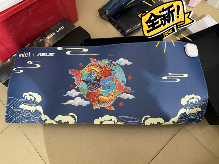 华硕加热鼠标垫发热桌垫办公室电脑桌面保暖学...