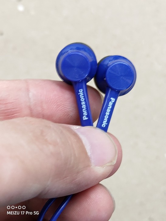 日本松下TCM105库存入耳式耳机，3.5...