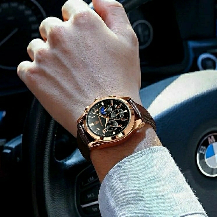 618赔本卖！瑞士正品全自动机械手表男士防...