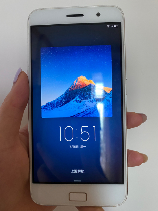 ZUK Z1白色，联想zuk手机，