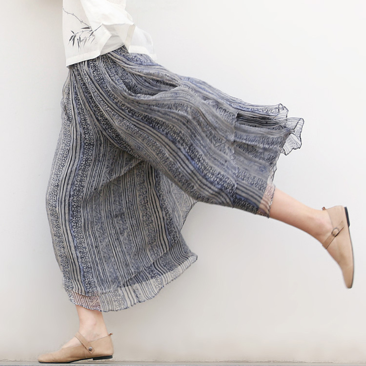 佛笑缘之清风舞  定做的雪纺蜡染面料三层阔...