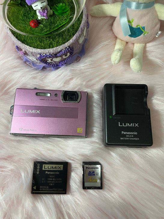 松下DMC-FP8高清便携式数码相机，卡片...