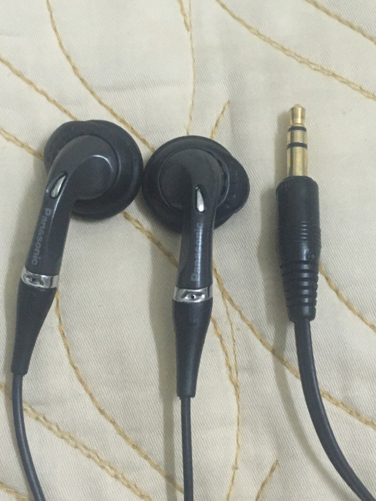 松下长尾耳塞，日产，还很新，