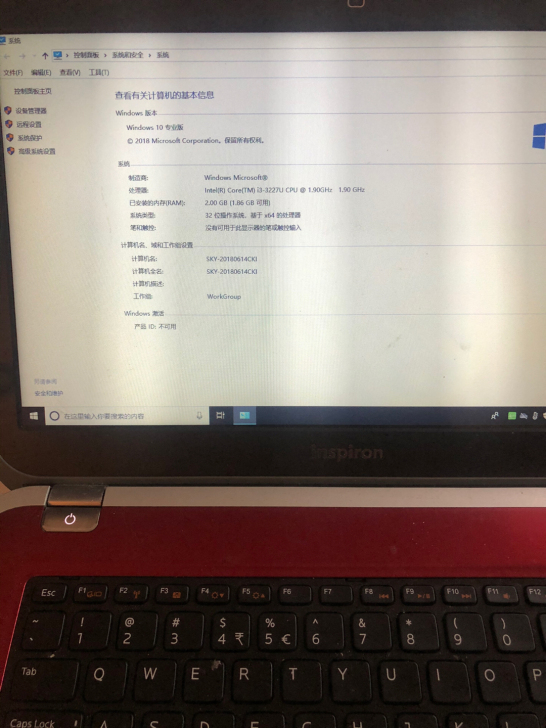 卖4个笔记本电脑，都可以正常开机使用。分别...