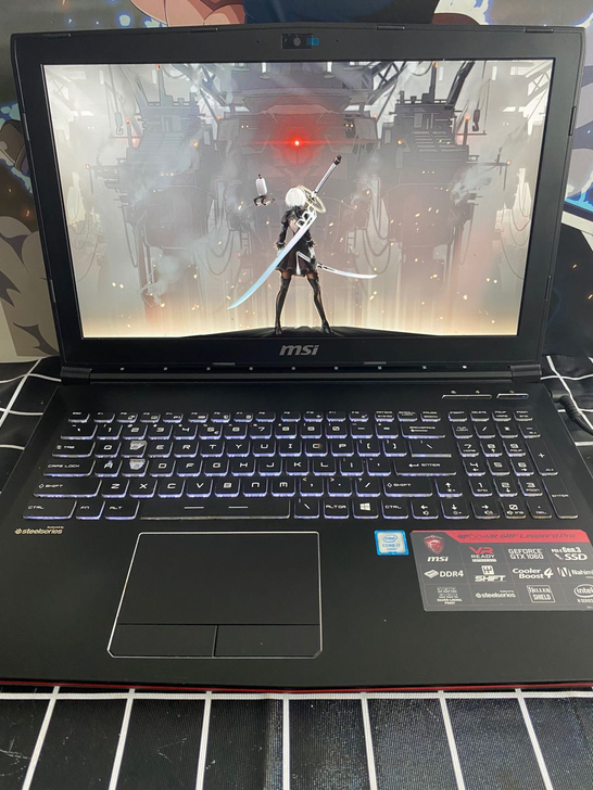 微星GP62笔记本游戏本非暗影精灵雷神联想...