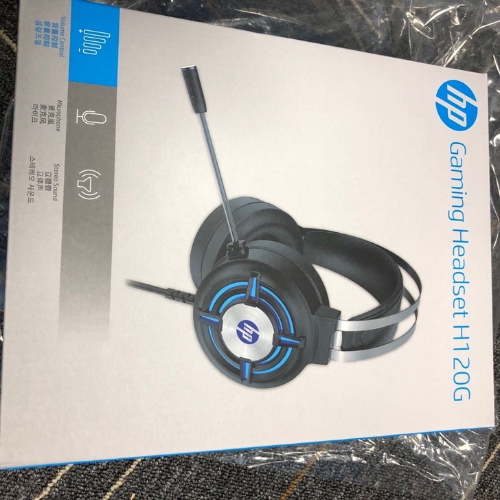 HP/惠普H120G电脑耳机头戴式吃鸡听声...