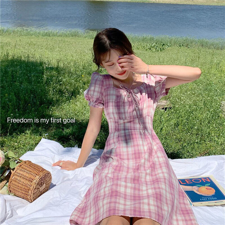 裙子仙女超仙森系2021年新款初中学生少女...