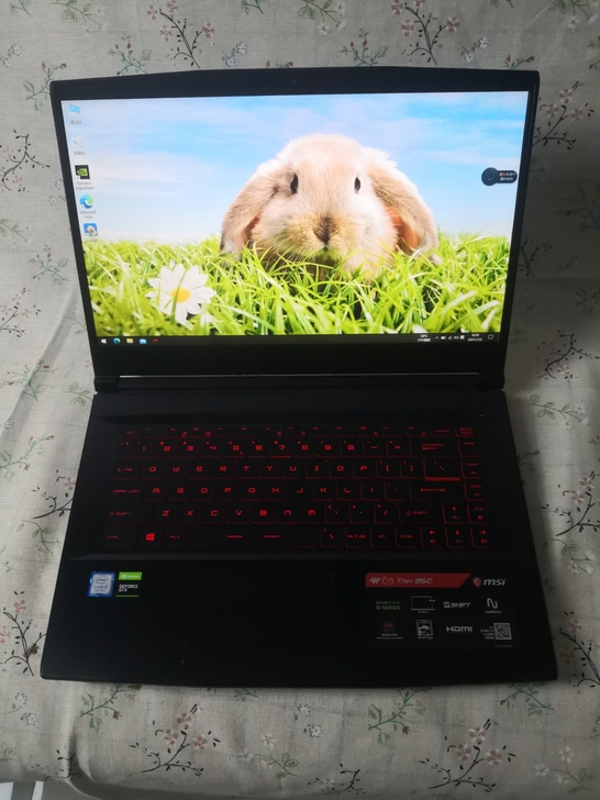 微星GTX1650 九代游戏本。成色很新，...