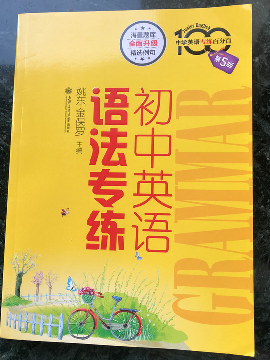 初中英语语法专练书