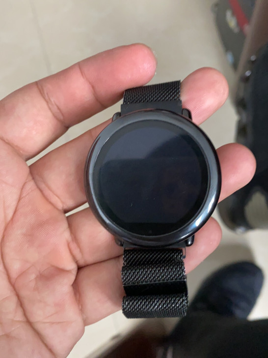 华米手表，运动手表，跑步跑着跑着屏幕突然不...