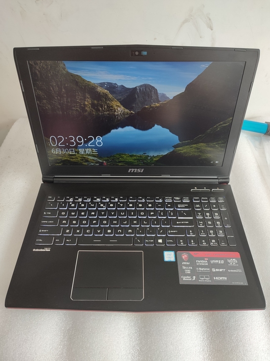 微星ge62，i7六代处理器，16g内存条...