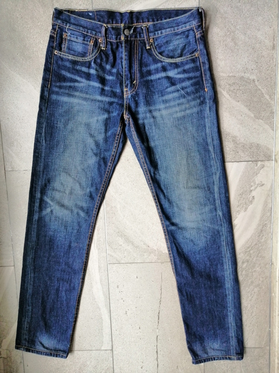 李维斯经典511男直筒牛仔裤，W32L34...