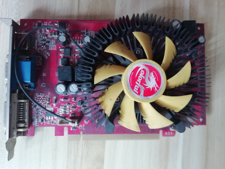 七彩虹显卡.由于在家闲置无用.有意与我联系...