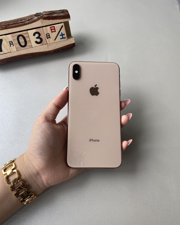 苹果iPhone XsMax金色 256g...