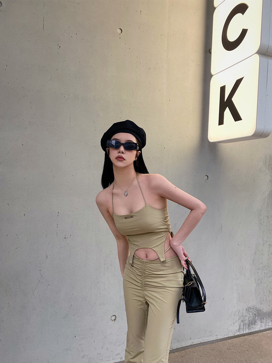 21NZWWA原创 小众设计春夏辣妹新款炸...