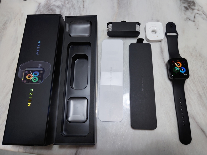 现货魅族全智能手表 黑色  Watch 智...