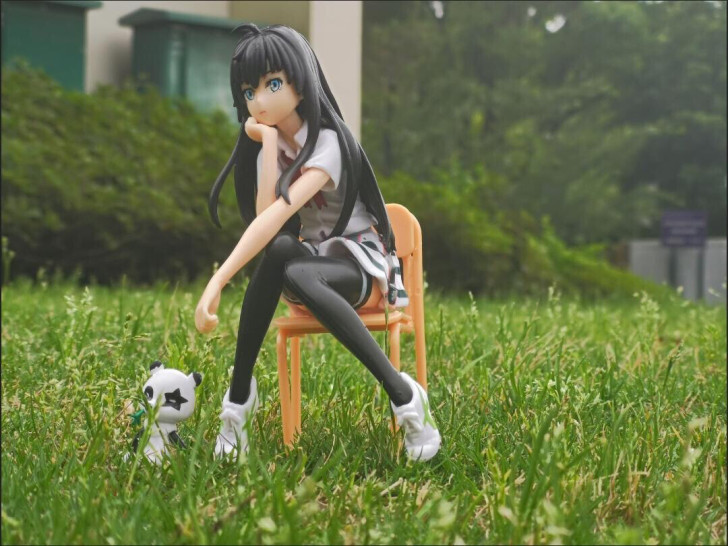 雪乃手办优质版雪之下电脑机箱汽车摆件压泡面...