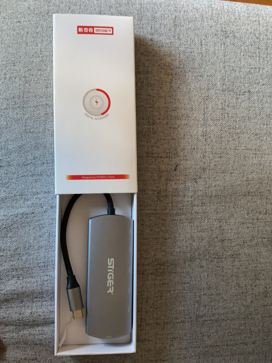 斯泰克雷电3扩展坞macbookpro转换...