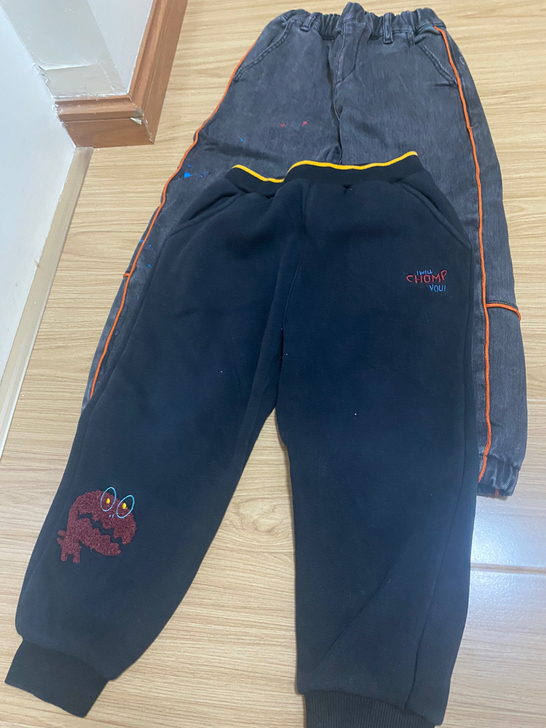 冬季的加绒裤子120码