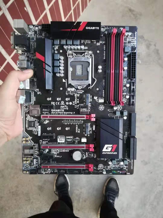 技嘉z170x gaming3豪华主板，刚...