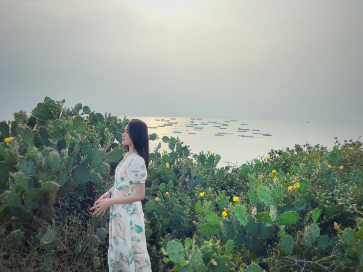 森系淑女连衣裙，很清新，九五新。主页更多闲...