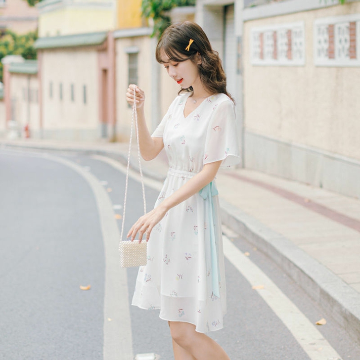 全新 裙子新款2021年女装小个子气质修身...