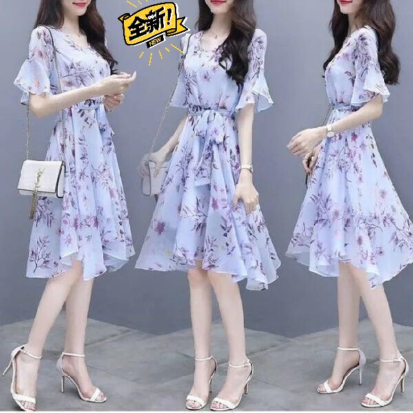 全新 2021夏季新款时尚裙子韩版时尚显瘦...