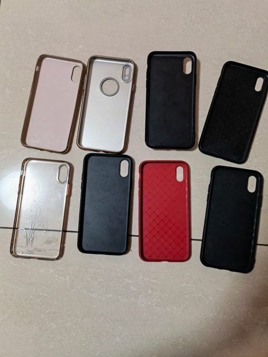 苹果X手机已坏，出二手苹果X手机壳和一张钢...