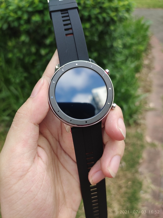 海外版 华米 智能运动手表GTR不锈钢 国...