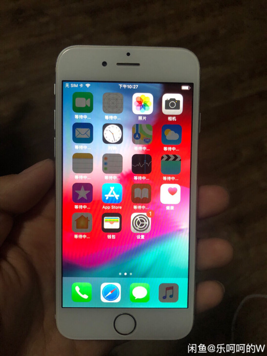 出个人闲置苹果6，国行银色64，功能完好，...