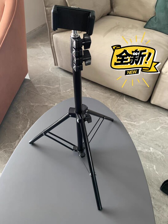 闲置几套170cm手机落地三脚架，手机支架...