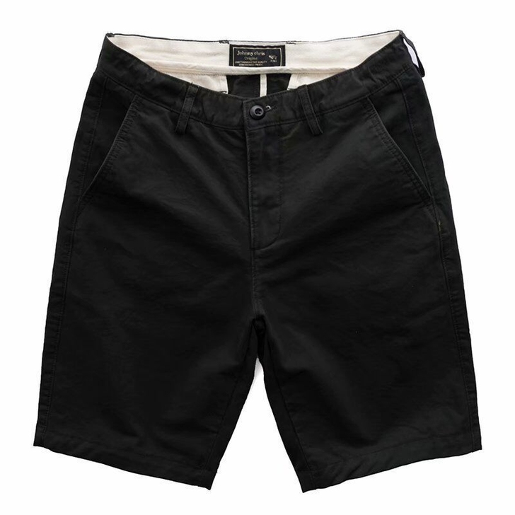 清仓短裤男潮流夏天五分裤休闲修身质感半截中...