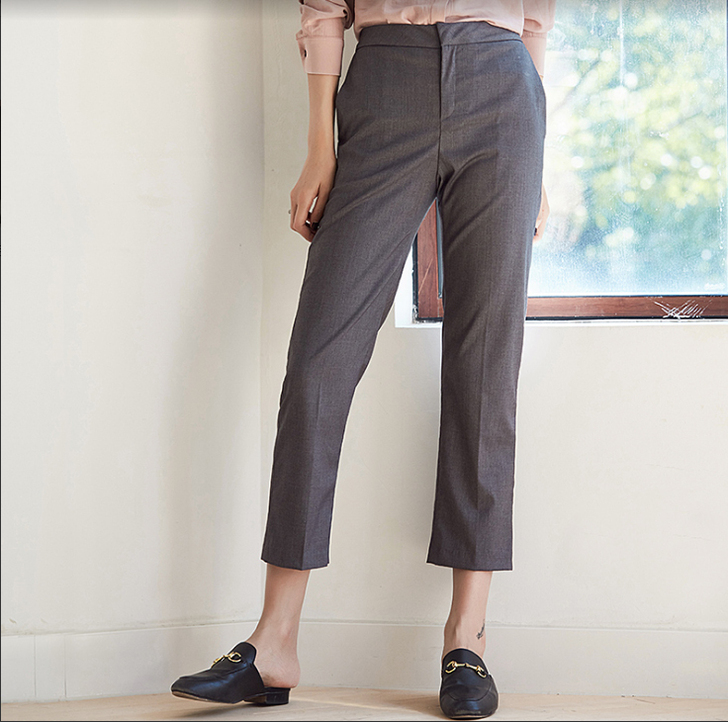 春季宽松西裤女小脚裤九分裤休闲裤烟管裤显瘦...