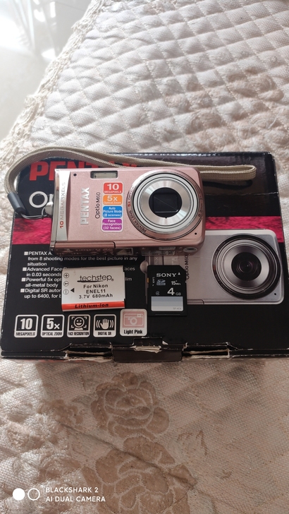 宾得卡片相机m60 成色不错功能正常喜欢拍下