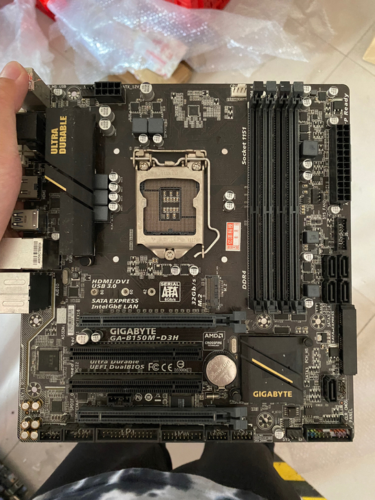 技嘉B150M-D3H DDR3/b150...